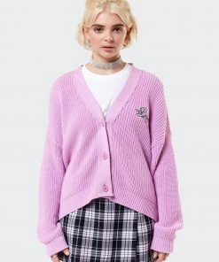 Minga London Angelic Pink Knitted Cardigan Clothing