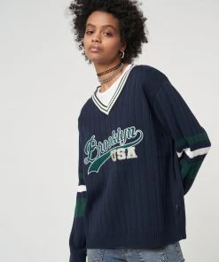 Minga London Clothing Brooklyn USA Striped Jumper