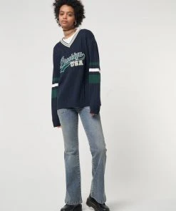 Minga London Clothing Brooklyn USA Striped Jumper