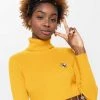 Minga London Bumble Bee High Neck Knitted Top Clothing