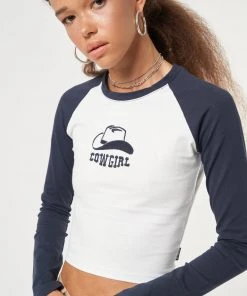 Minga London Cowgirl Hat Baseball Tee Clothing