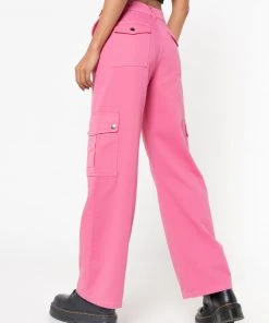 Minga London Hot Pink Utility Trousers