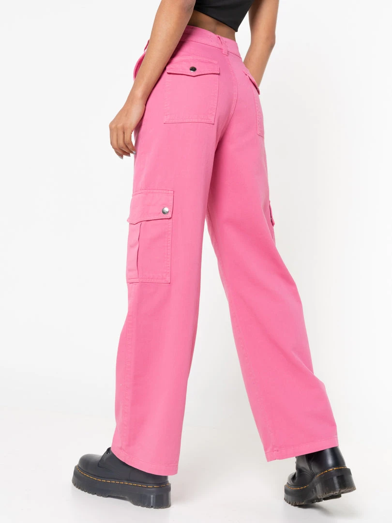 Minga London Hot Pink Utility Trousers