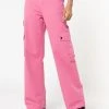 Minga London Hot Pink Utility Trousers