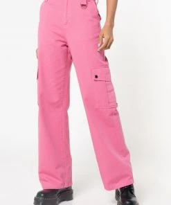 Minga London Hot Pink Utility Trousers