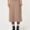 Minga London Jolene Plaid Midi Skirt
