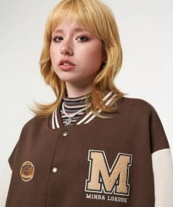 Minga London Clothing Alexis Varsity Bomber Jacket