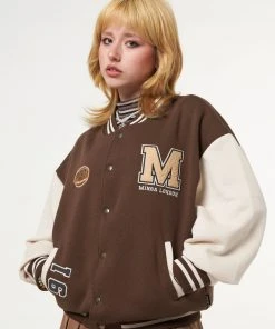 Minga London Clothing Alexis Varsity Bomber Jacket