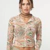 Minga London Illusion Mesh Shirt Clothing
