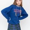 Minga London Minga Sporty Sweater In Blue