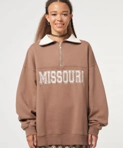 Minga London Missouri Half-Zip Sweatshirt Clothing