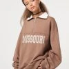 Minga London Missouri Half-Zip Sweatshirt Clothing