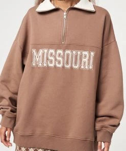 Minga London Missouri Half-Zip Sweatshirt Clothing