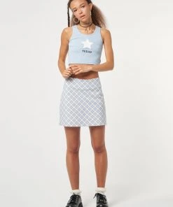 Minga London Nellie Plaid Mini Skirt Clothing