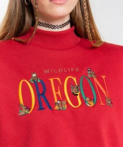 Minga London Oregon Oversized High Neck Sweater