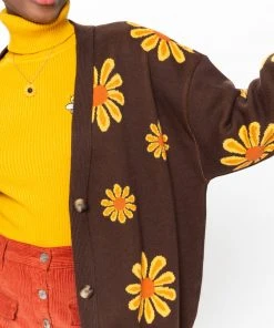 Minga London Sunflower Girl Knitted Cardigan
