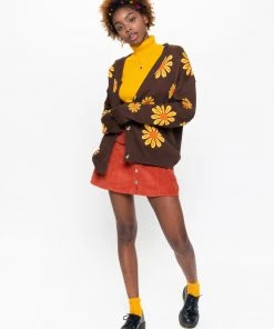Minga London Sunflower Girl Knitted Cardigan
