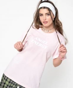 Minga London Angel Energy Pink T-shirt
