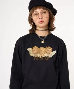 Minga London Clothing Fragile Angels Sweater