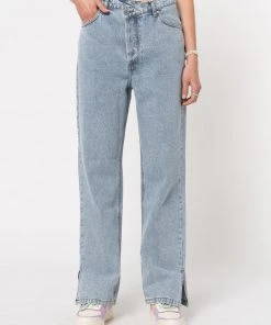 Minga London Asymmetric Straight Leg Jeans