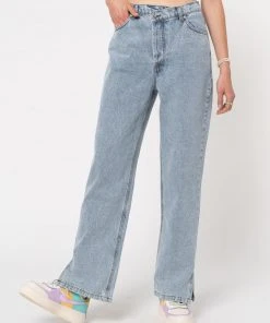 Minga London Asymmetric Straight Leg Jeans