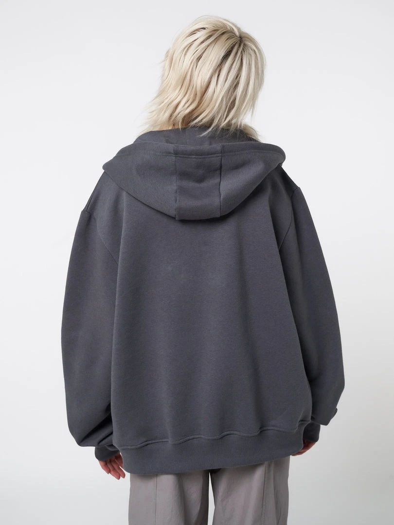 Minga London Billie Patch Prints Zip Up Hoodie Jacket Most Wanted