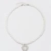 Minga London Bridget Heart Baroque Pearl Necklace
