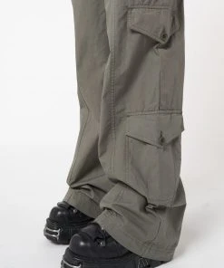 Minga London Clothing Cleo Green Y2k Cargo Pants