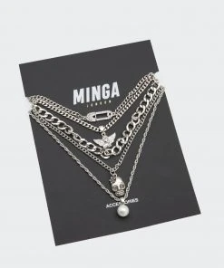 Minga London Grunge Forever Necklace Set Clothing