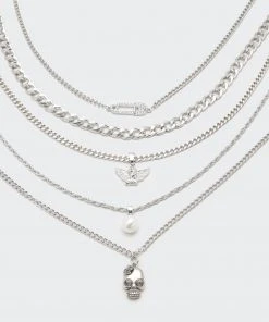 Minga London Grunge Forever Necklace Set Clothing