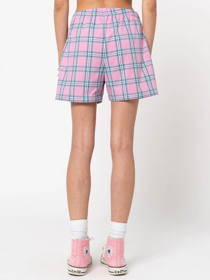Minga London Hannah Boxer Plaid Shorts