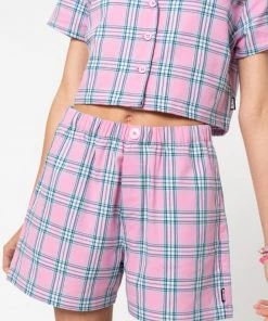 Minga London Hannah Boxer Plaid Shorts