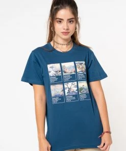 Minga London Hokusai Art Collection T-shirt Clothing