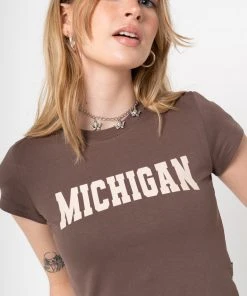 Minga London Michigan Crop Tee