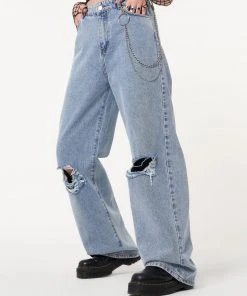 Minga London Clothing Angel Girl Wide Leg Jeans