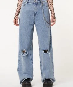 Minga London Clothing Angel Girl Wide Leg Jeans