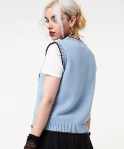 Minga London Argyle Knitted Sweater Vest