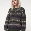 Minga London Aspen Jacquard Knit Jumper Clothing
