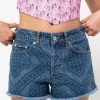 Minga London Bandana Indigo Denim Shorts