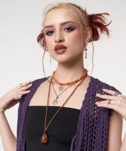 Minga London Bohemian Fairy Gemstone Necklace Set