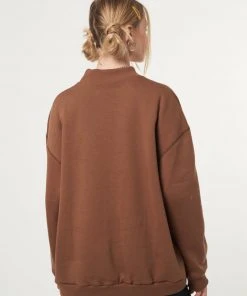 Minga London Bonjour L' Automne Oversized High Neck Sweater