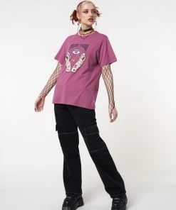 Minga London Cosmic Vision Washed Orchid T-Shirt Most Wanted