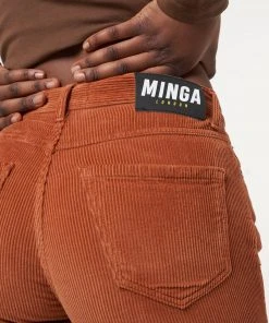 Minga London Clothing Free Spirit Embroidered Corduroy Pants