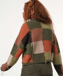 Minga London Free Spirit Patchwork Embroidered Jumper