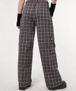 Minga London Margo Plaid Utility Pants Most Wanted