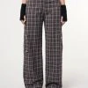 Minga London Margo Plaid Utility Pants Most Wanted