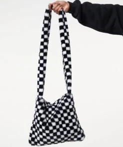 Minga London Minga X Betty Boop Check Fluffy Bag