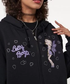 Minga London Minga X Betty Boop Hoodie Jacket