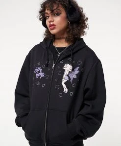 Minga London Minga X Betty Boop Hoodie Jacket