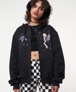 Minga London Minga X Betty Boop Hoodie Jacket